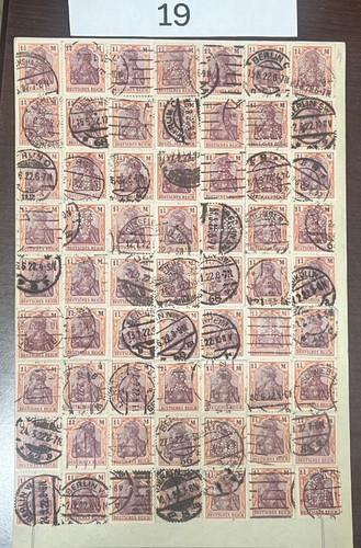 1900 1922 huge lot - lot, germania
