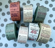 70 Vintage Bus Tickets -UK-