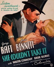 She Couldn’t Take It DVD - George Raft dir. Tay Garnett Vintage Comedy 1930