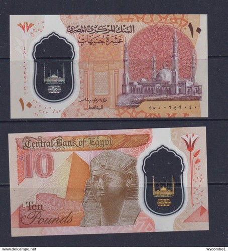 Egypt 2022 pounds - 10,