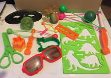 Bundle/Lot Vintage 80s/90s Stocking Filler Toys-inc Jumping Spider, Stencil