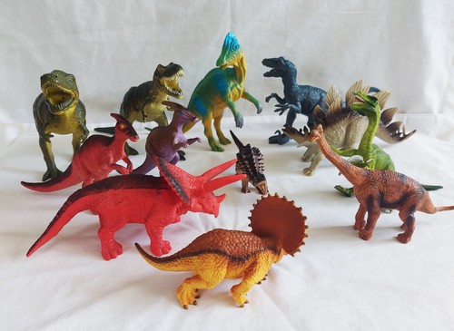 Plastic dinosaur toys - dinosaur,