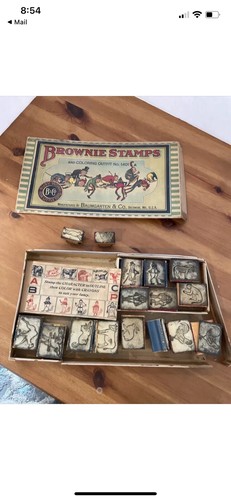 Vintage brownie stamps - , and