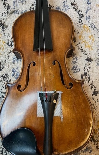 Old violin otto viener - old,