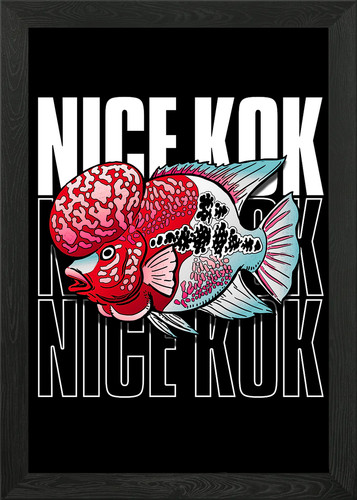 Nice kok funny flowerhorn - nice,