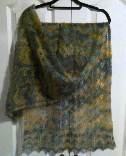 Luxury hand dyed mohair silk - dyed,