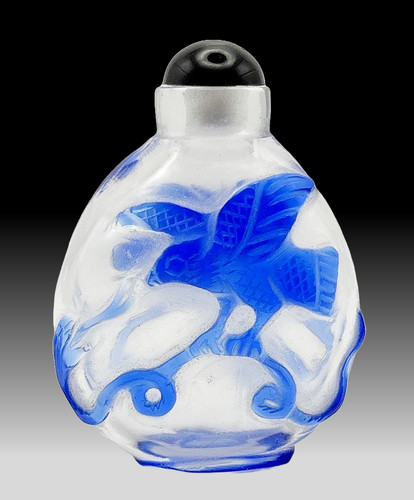 Old chinese peking - chinese, blue