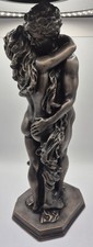 Crosa 2001 Bronze Effect Lovers Statue Figurine 37 Cm