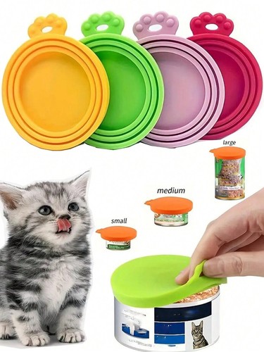 Pet food can lids dog - pet,