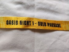 OASIS WRISTBAND NIGHT 1 LIVE