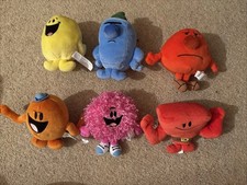 Mr Men Cuddly Toys X 6