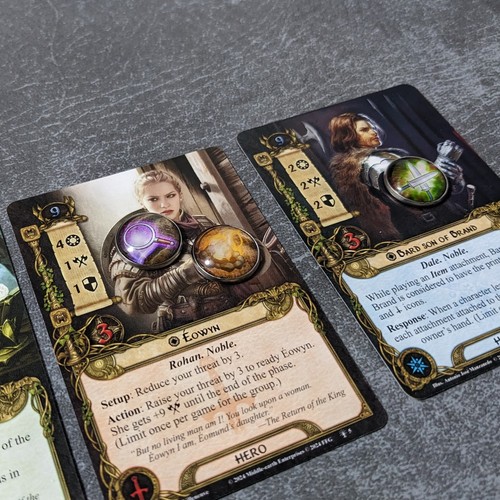 The lord rings card - the, of
