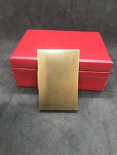 Antique French 19th Cen 14ct 14k Solid Yellow Gold Snuff Box Case LONDON 57.6 Gr