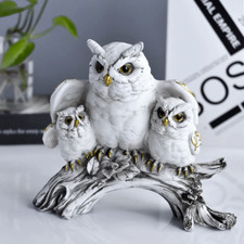 Owl resin plaster soap - resin,, plaster,