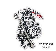 Sons Of Anarchy Skull Fear the
