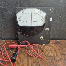 VINTAGE MILLIVOLTS  VOLT METER