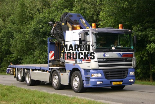 Truck photo daf - cf, platform