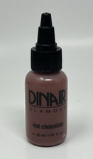 Dinair Airbrush Makeup Glamour Foundation 1.15 Oz HotChocolate NWOB Original NOS