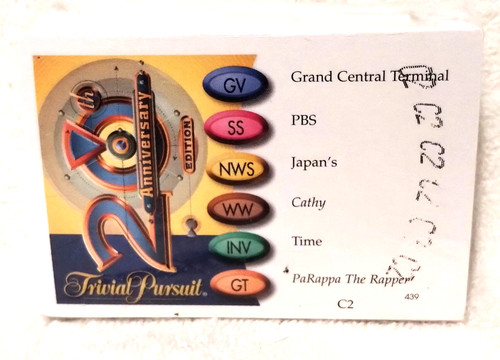 Trivial pursuit 20th - trivial,