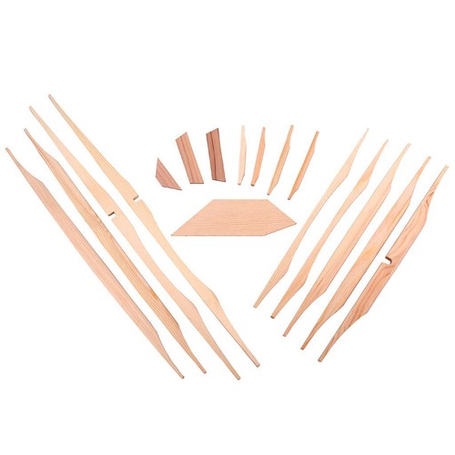Piece fir wood - 17-piece,