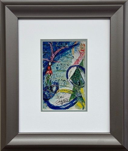 Marc chagall blue - "blue, circus"