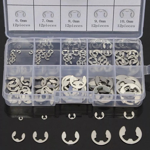 120x clips circlip - c,