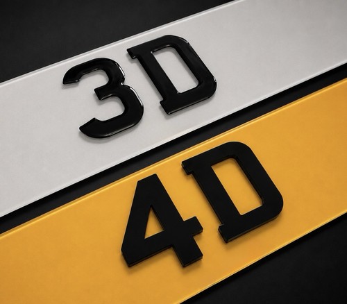 Show display number plates - show,