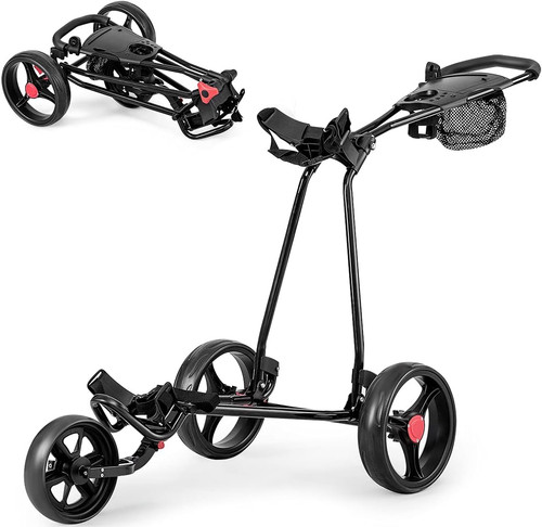 Wheel folding golf push pull - 3,