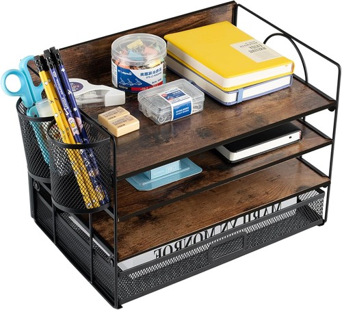 Tier desk organizers and - desk,