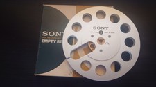 Reel to reel aluminum Sony 7"