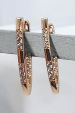 Rolled RG 585 Rose Gold  White