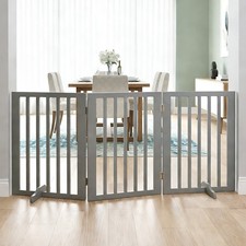Wooden stair gate - wooden, dogs