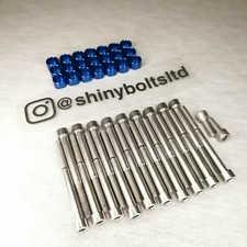 C20XE C20LET Redtop Engine Rocker & Plug Cover Stainless Bolt & Coloured Washer