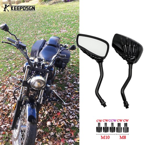 Skull hand claw - hand, motorcycle