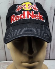 Rednek Farm Tractor Logo Cap Mens Black Baseball Hat Redneck Humor Flexfit