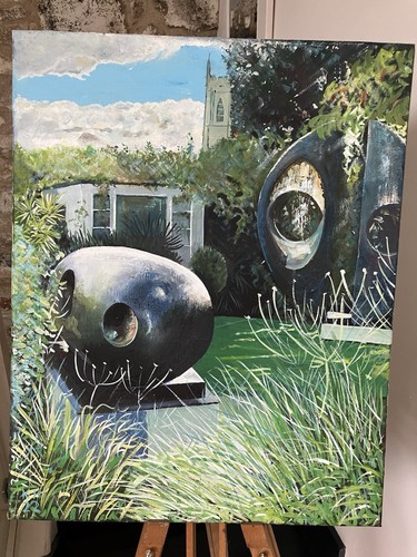 Barbara hepworth garden - barbara, st