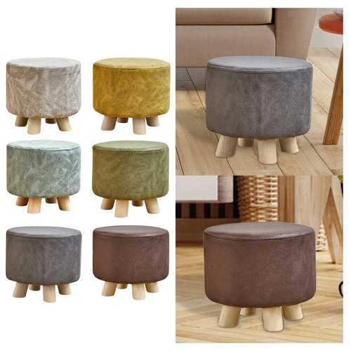 Round small foot stool - round,