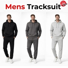 Mens Tracksuit Set 2 PCS Plain