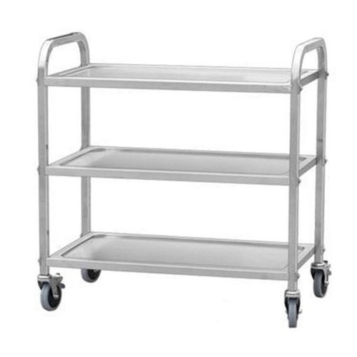 Tier stainless steel trolley - tier,