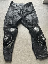 ARLENESS size 56 Motorcycle Leather Trousers Never Been Crashed