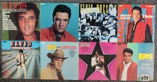 ELVIS PRESLEY - EIGHT ALBUMS IN VERY GOOD USED CONDITION (SEE DETAILS)