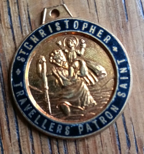 Lovely vintage black enamel - vintage, &