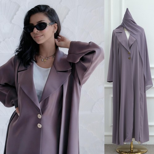 Open abaya cardigan women - open,