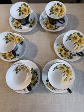 Set of 6 Old Royal Bone China
