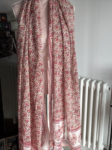 Indian cotton scarf ethnic - cotton,