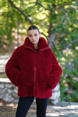 Genuine sherling coat - genuine,