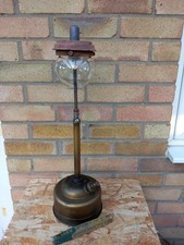 VINTAGE TILLEY TABLE LAMP NEW VAPORISER AND SEALS PARAFFIN OIL KEROSENE TILLY