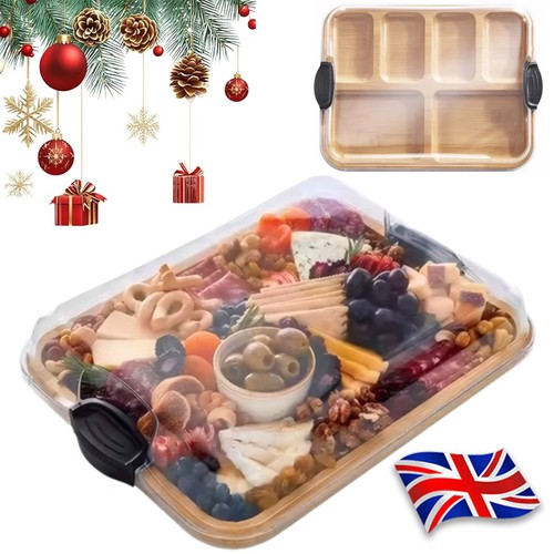 Bamboo cheese board set wooden - bamboo,