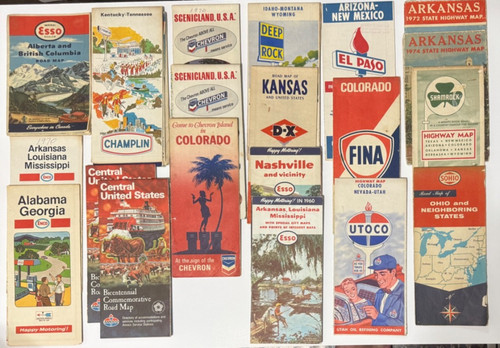 Vintage gas station - vintage,