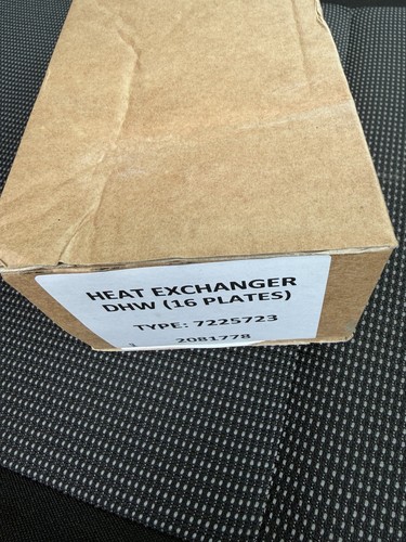 Baxi plate heat exchanger part - heat,